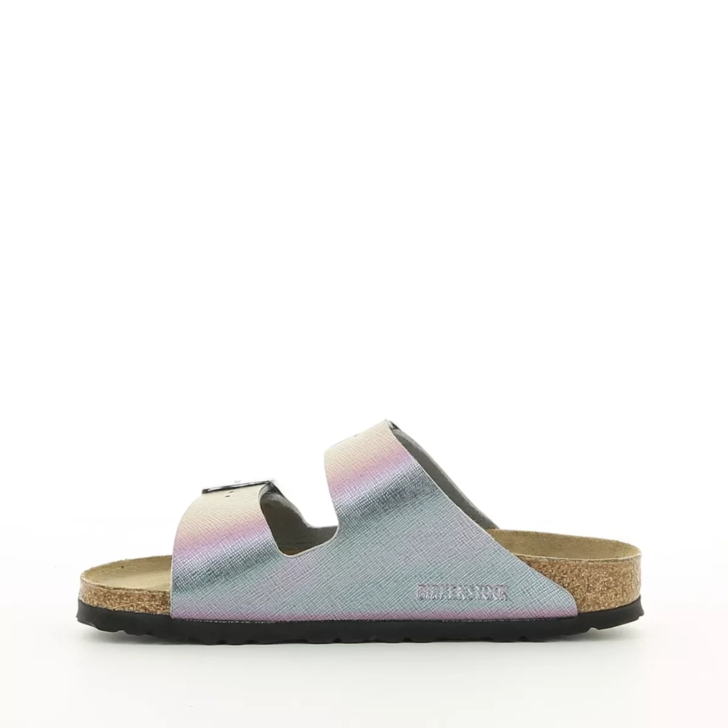 Image (4) de la chaussures Birkenstock - Mules et Sabots Violet / Lilas en Cuir synthétique Image (4) de la chaussures Birkenstock - Mules et Sabots Violet / Lilas en Cuir synthétique