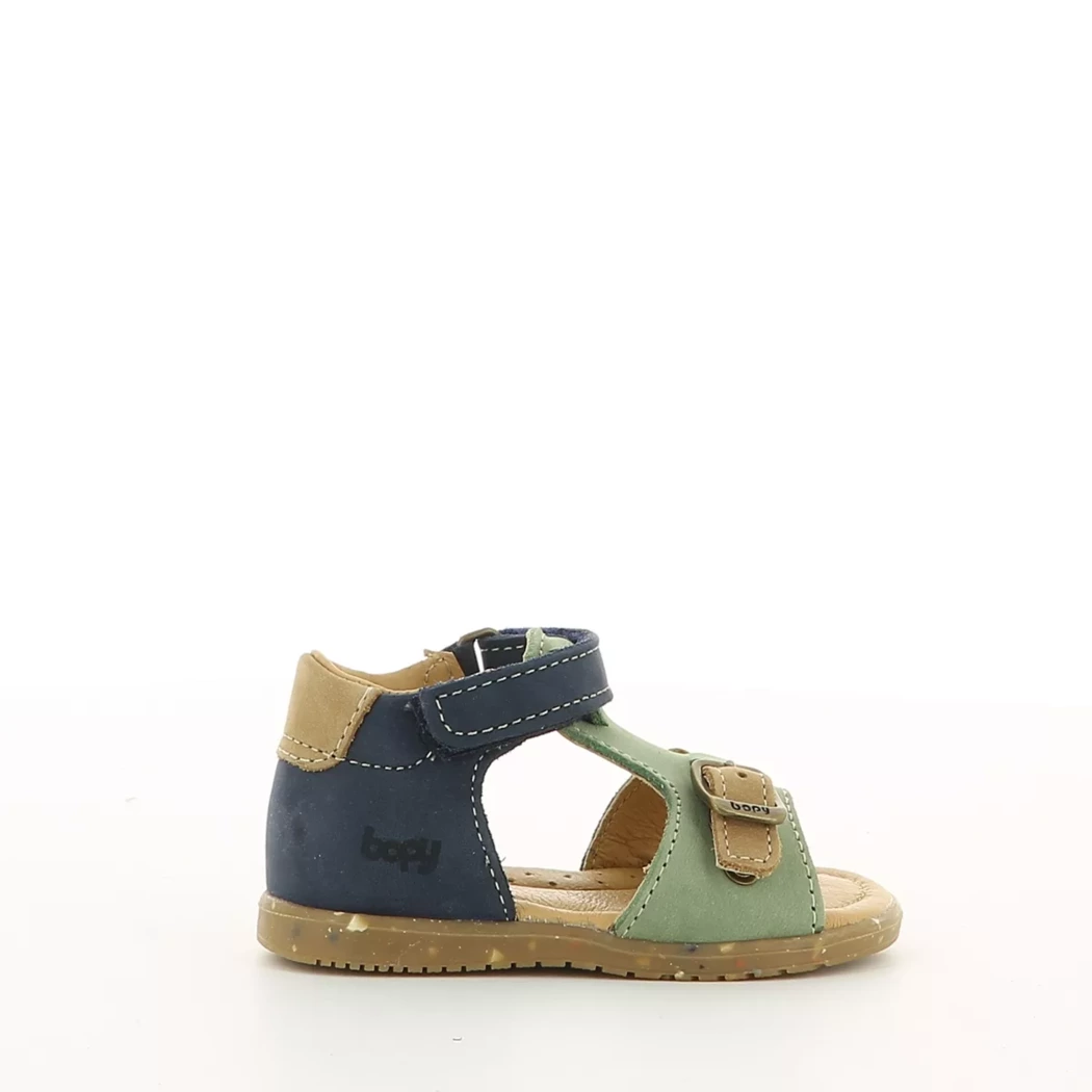 Image (2) de la chaussures Bopy - Sandales et Nu-Pieds Vert en Cuir nubuck Image (2) de la chaussures Bopy - Sandales et Nu-Pieds Vert en Cuir nubuck