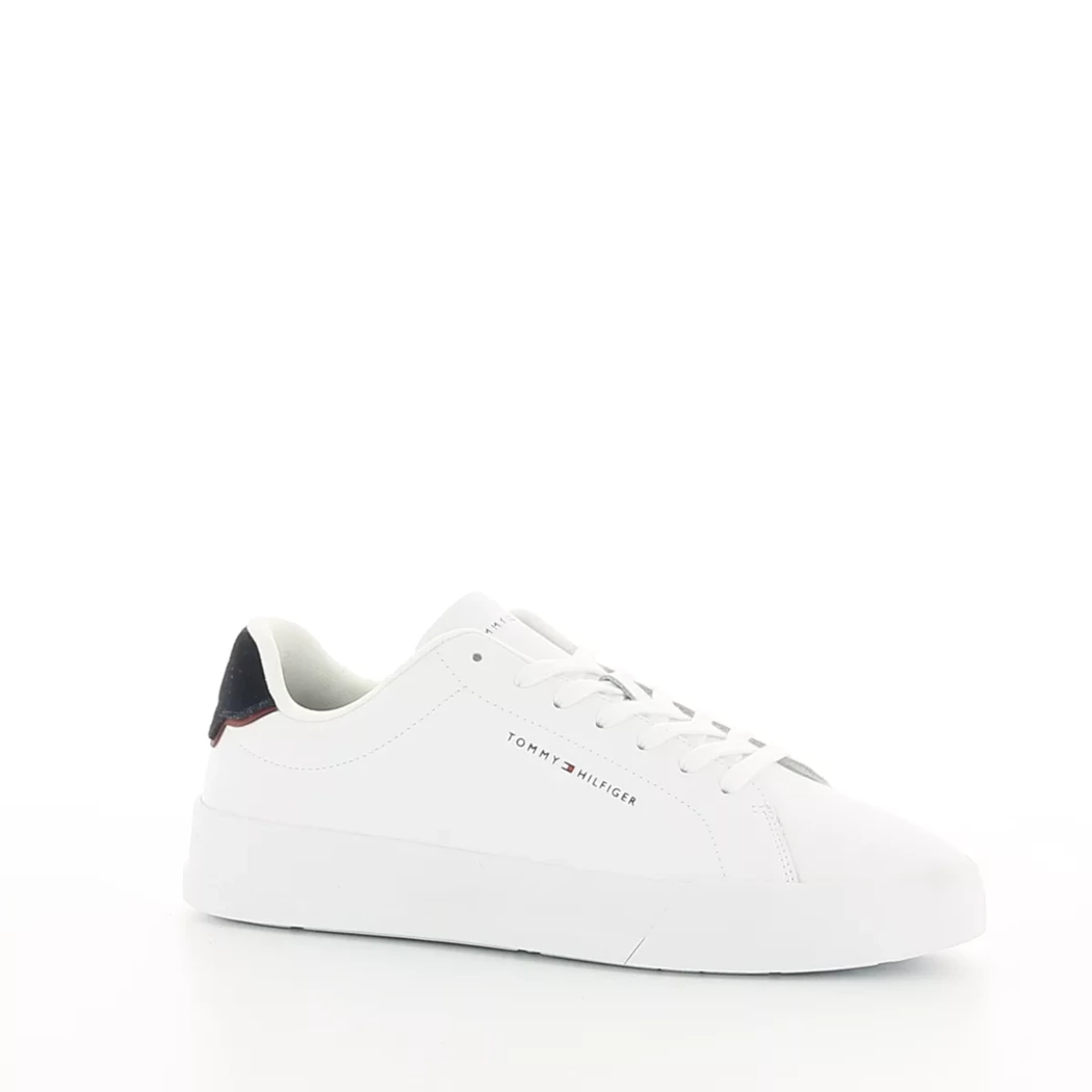 Image (1) de la chaussures Tommy Hilfiger - Baskets Blanc en Cuir Image (1) de la chaussures Tommy Hilfiger - Baskets Blanc en Cuir