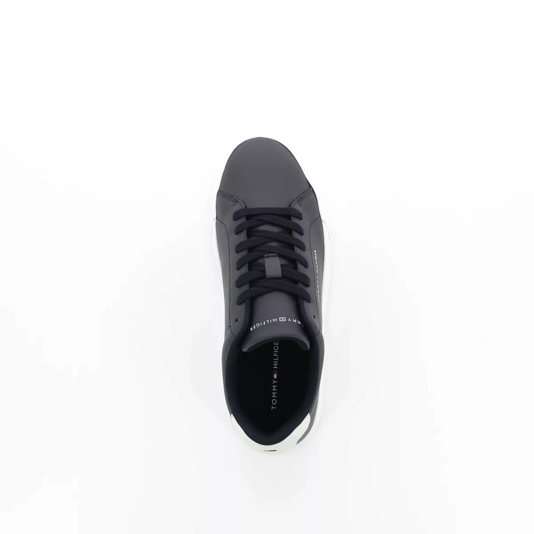 Image (6) de la chaussures Tommy Hilfiger - Baskets Bleu en Cuir