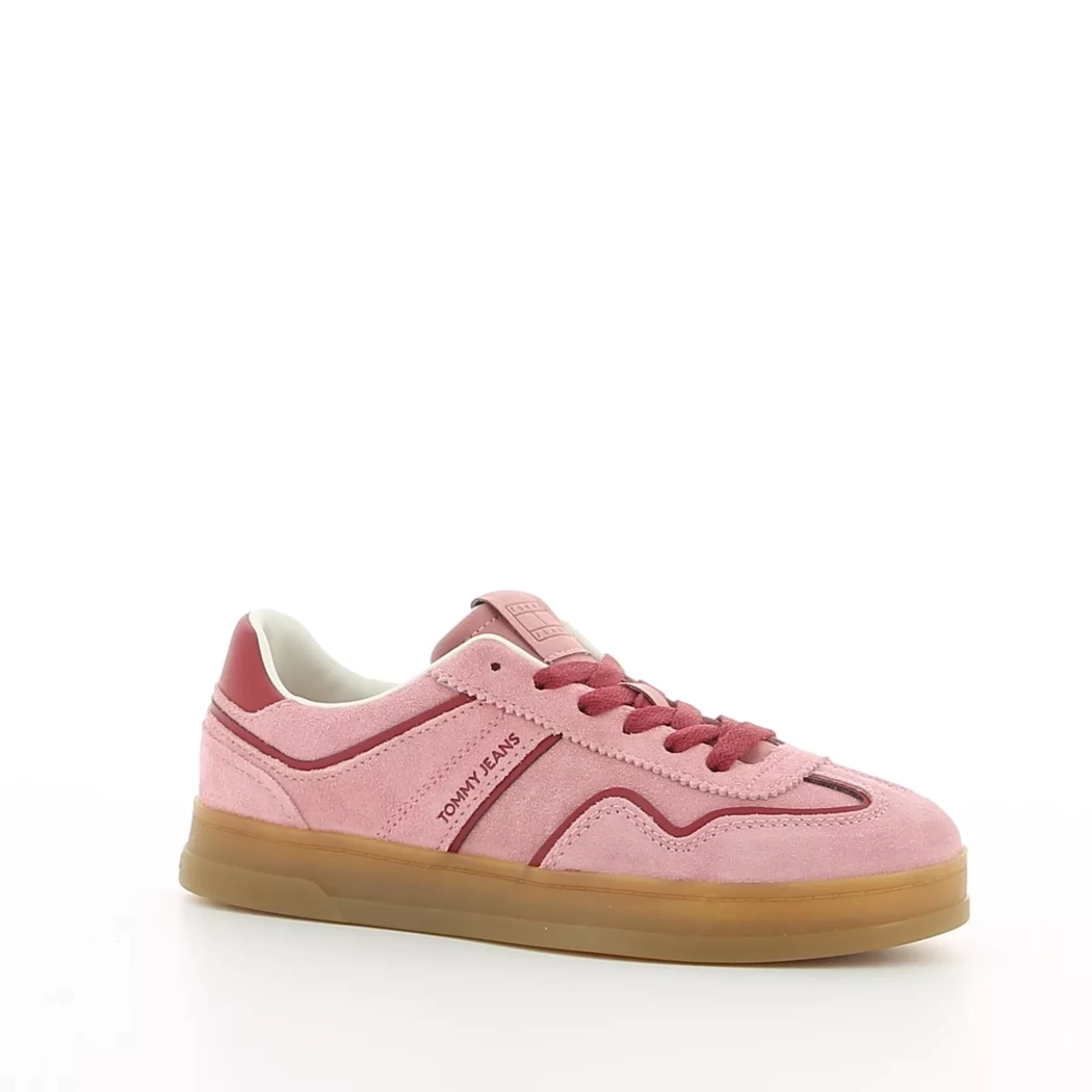 Image (1) de la chaussures Tommy jeans - Baskets Rose en Cuir Image (1) de la chaussures Tommy jeans - Baskets Rose en Cuir