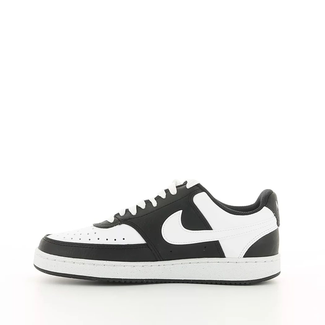 Image (4) de la chaussures Nike - Baskets Noir en Cuir synthétique