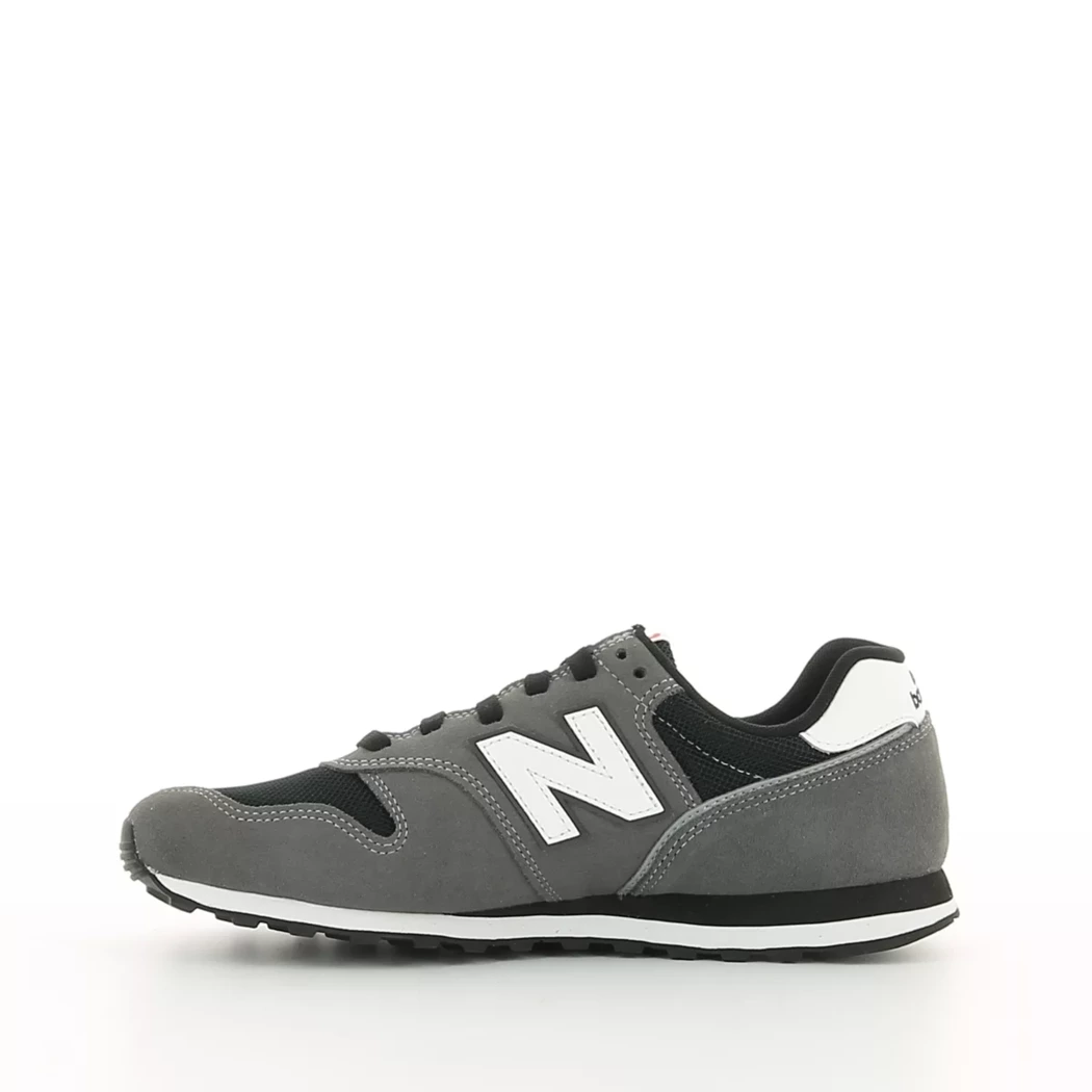 Image (4) de la chaussures New Balance - Baskets Gris en Cuir nubuck