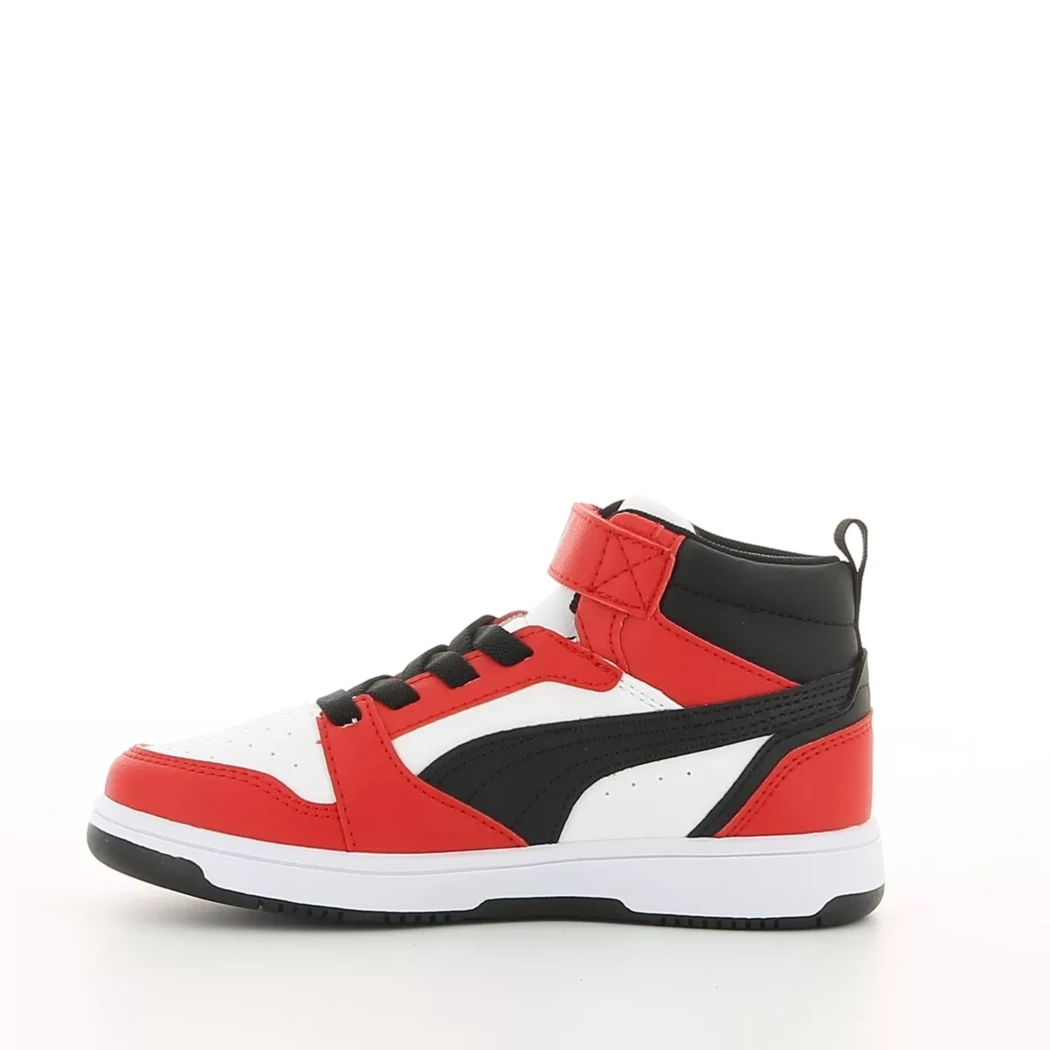 Image (4) de la chaussures Puma - Baskets Rouge en Cuir synthétique
