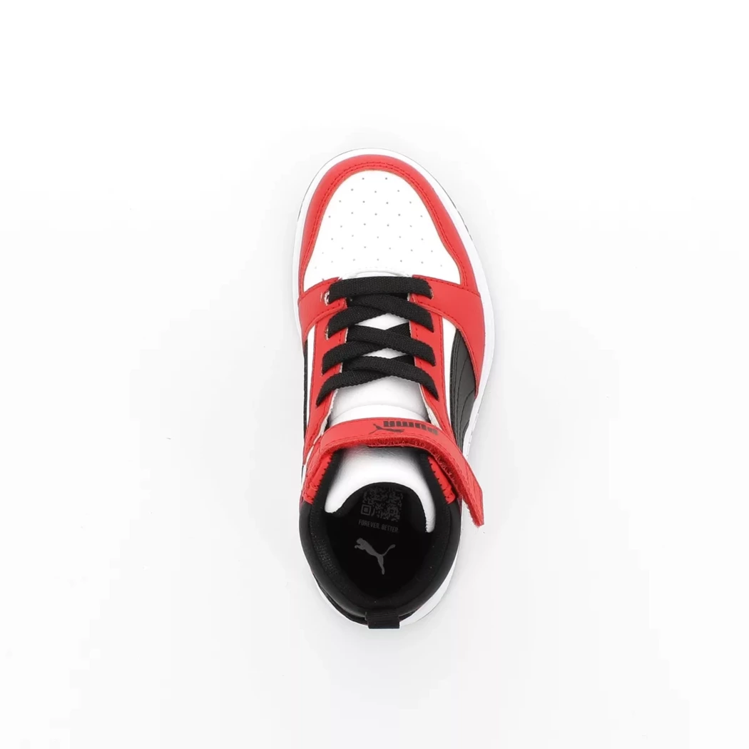 Image (6) de la chaussures Puma - Baskets Rouge en Cuir synthétique