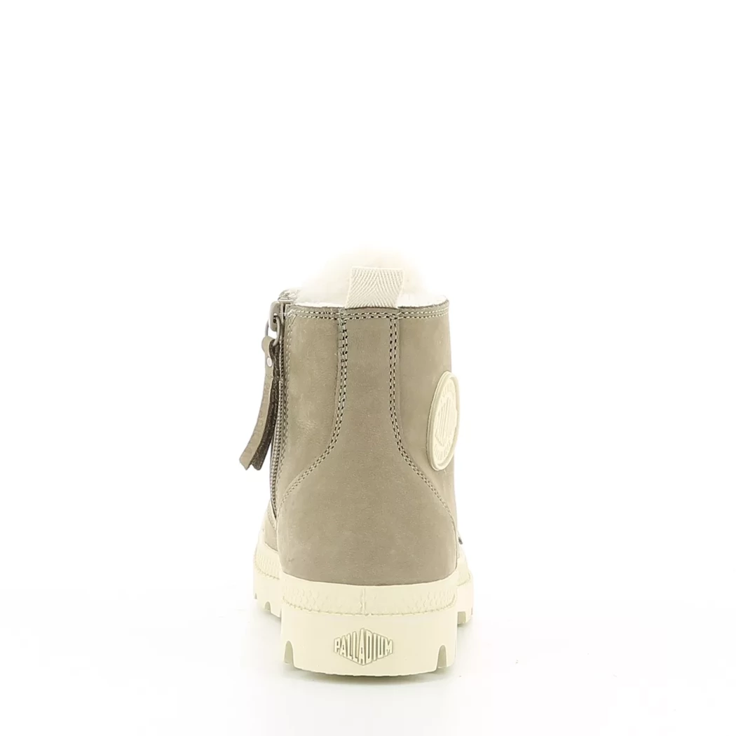Image (3) de la chaussures Palladium - Bottines Taupe en Cuir nubuck