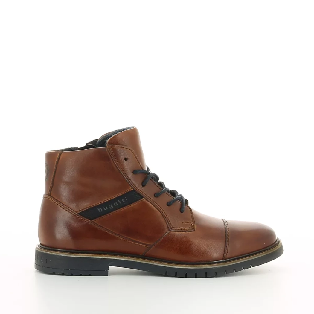 Image (2) de la chaussures Bugatti - Bottines Cuir naturel / Cognac en Cuir