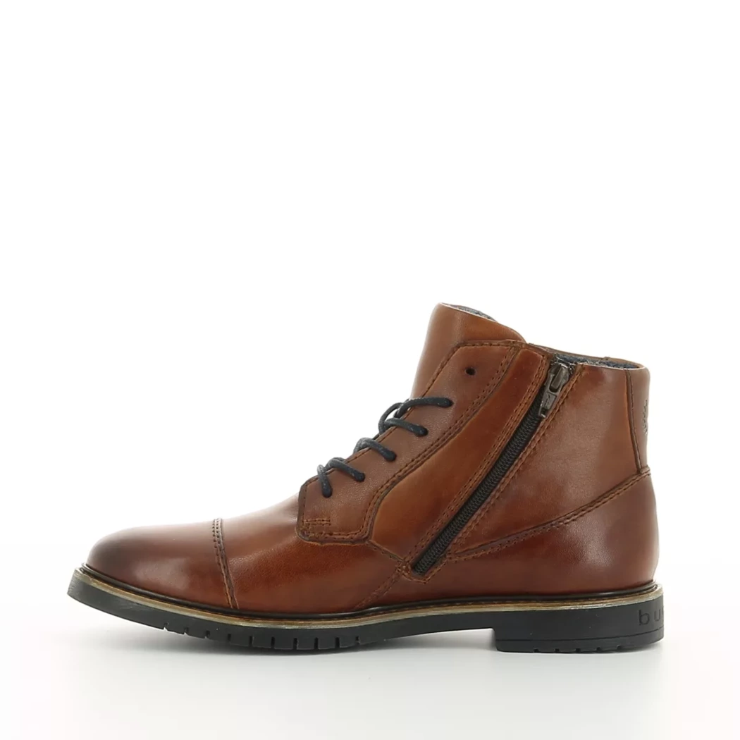 Image (4) de la chaussures Bugatti - Bottines Cuir naturel / Cognac en Cuir