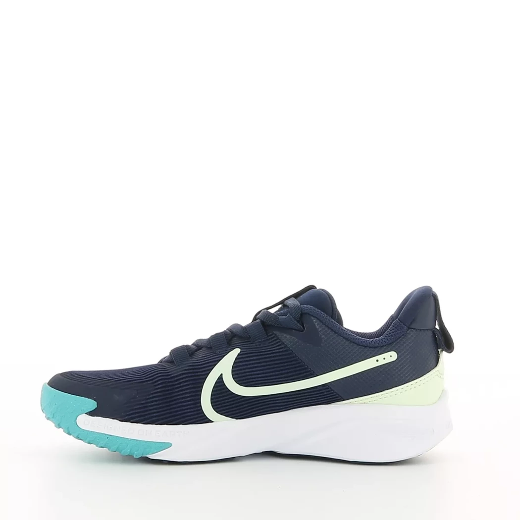 Image (4) de la chaussures Nike - Baskets Bleu en Textile