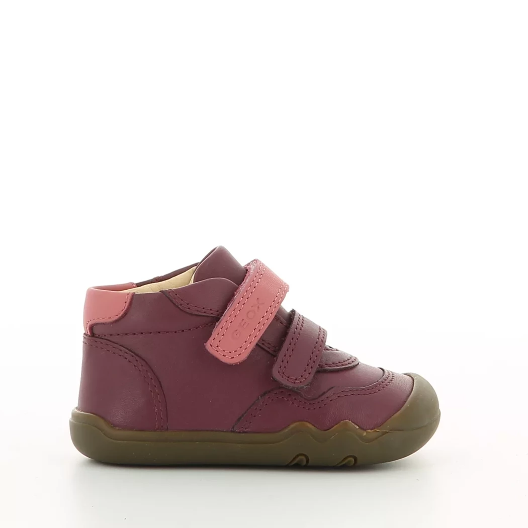 Image (2) de la chaussures Geox - Bottines Violet / Lilas en Cuir Image (2) de la chaussures Geox - Bottines Violet / Lilas en Cuir