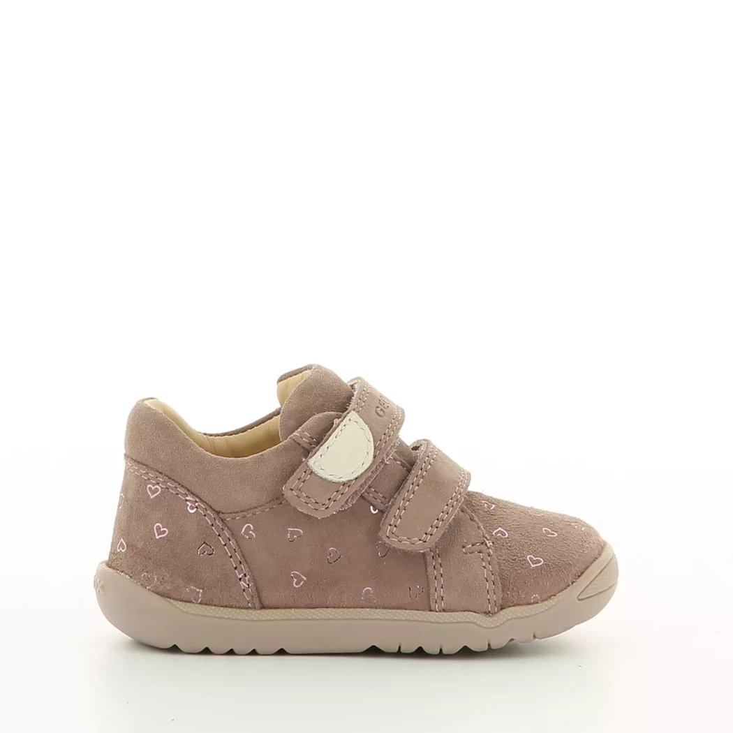 Image (2) de la chaussures Geox - Bottines Rose en Cuir nubuck Image (2) de la chaussures Geox - Bottines Rose en Cuir nubuck