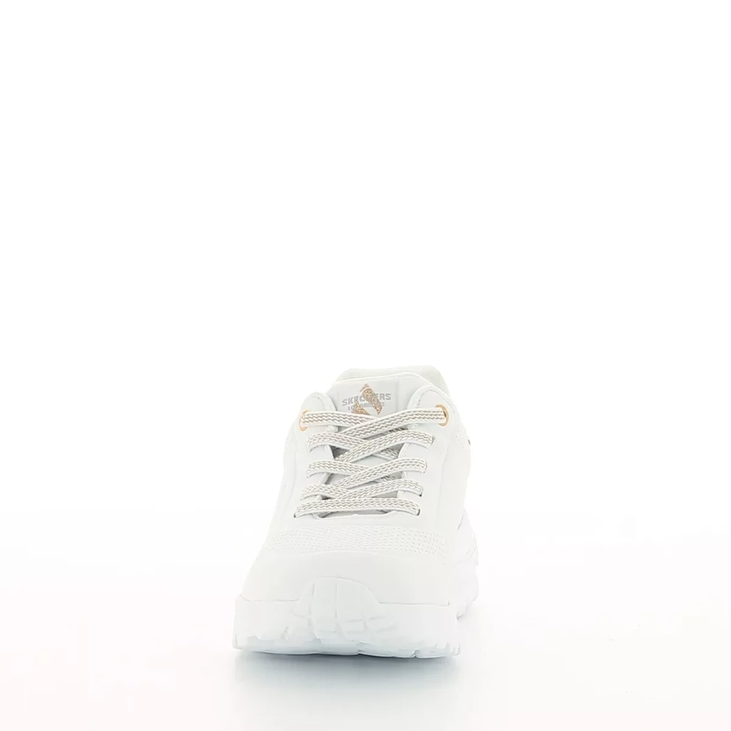 Image (5) de la chaussures Skechers - Baskets Blanc en Cuir synthétique