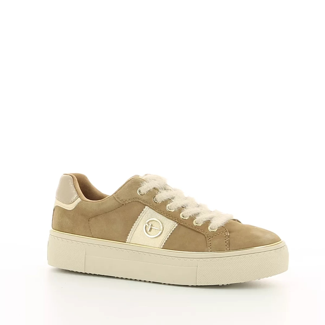 Image (1) de la chaussures Tamaris - Baskets Cuir naturel / Cognac en Cuir nubuck