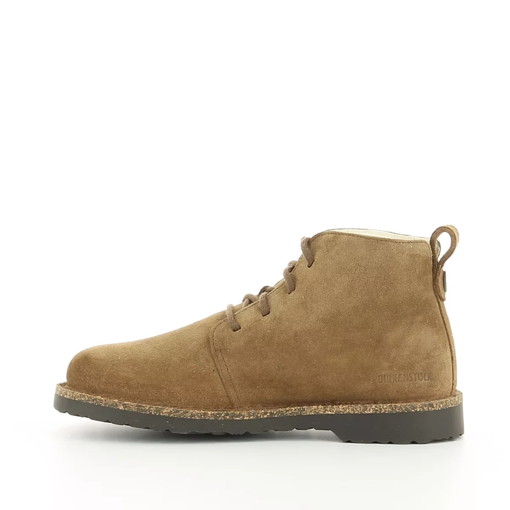 Image (4) de la chaussures Birkenstock - Bottines Cuir naturel / Cognac en Cuir nubuck
