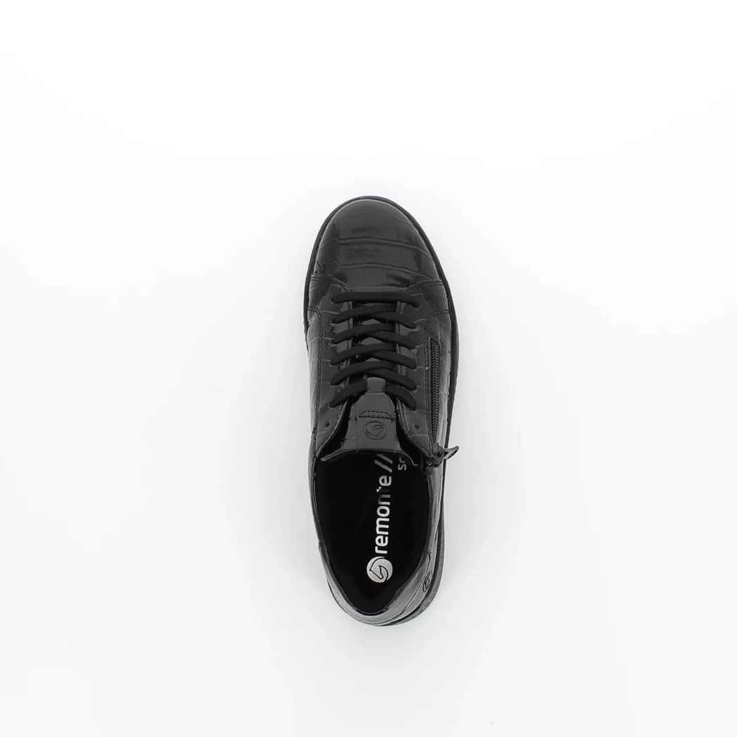 Image (6) de la chaussures Remonte - Baskets Noir en Cuir vernis