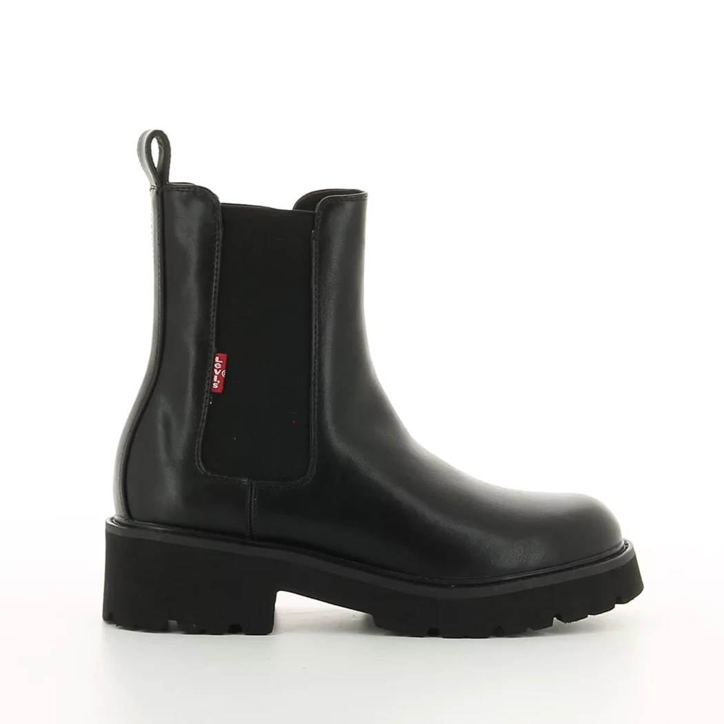 Image (2) de la chaussures Levi's - Boots Noir en Cuir synthétique Image (2) de la chaussures Levi's - Boots Noir en Cuir synthétique