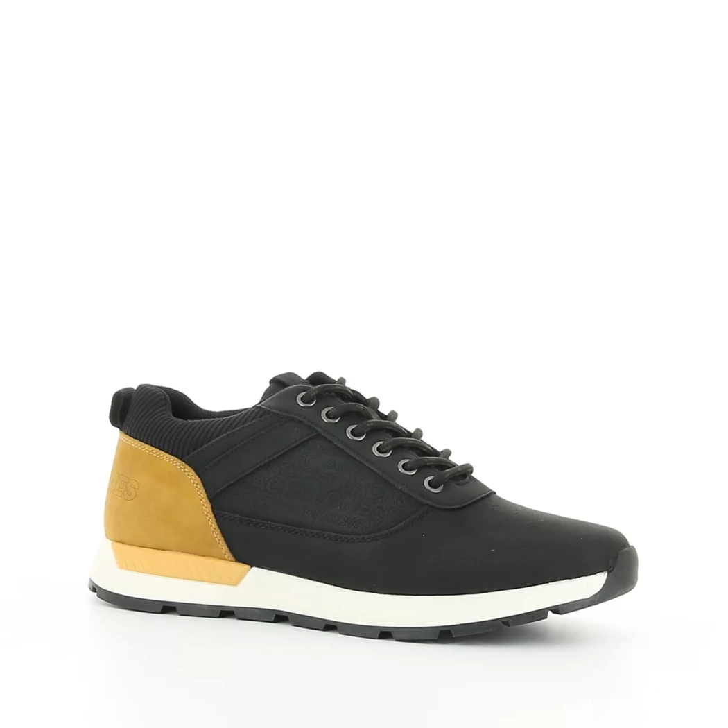 Image (1) de la chaussures Jack & Jones - Bottines Noir en Cuir synthétique