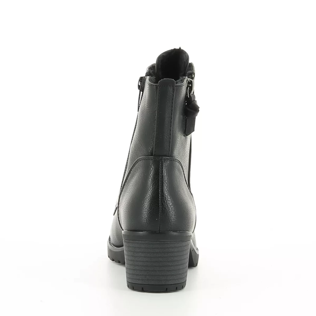 Image (3) de la chaussures Smart Standard - Bottines Noir en Cuir synthétique