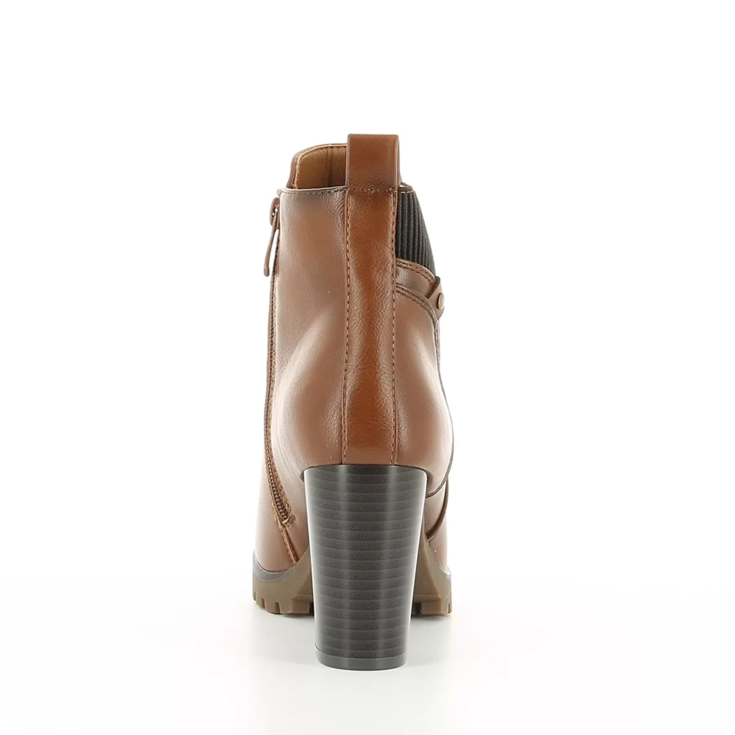 Image (3) de la chaussures Smart Standard - Boots Cuir naturel / Cognac en Cuir synthétique