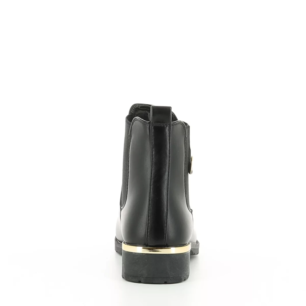 Image (3) de la chaussures Smart Standard - Boots Noir en Cuir synthétique
