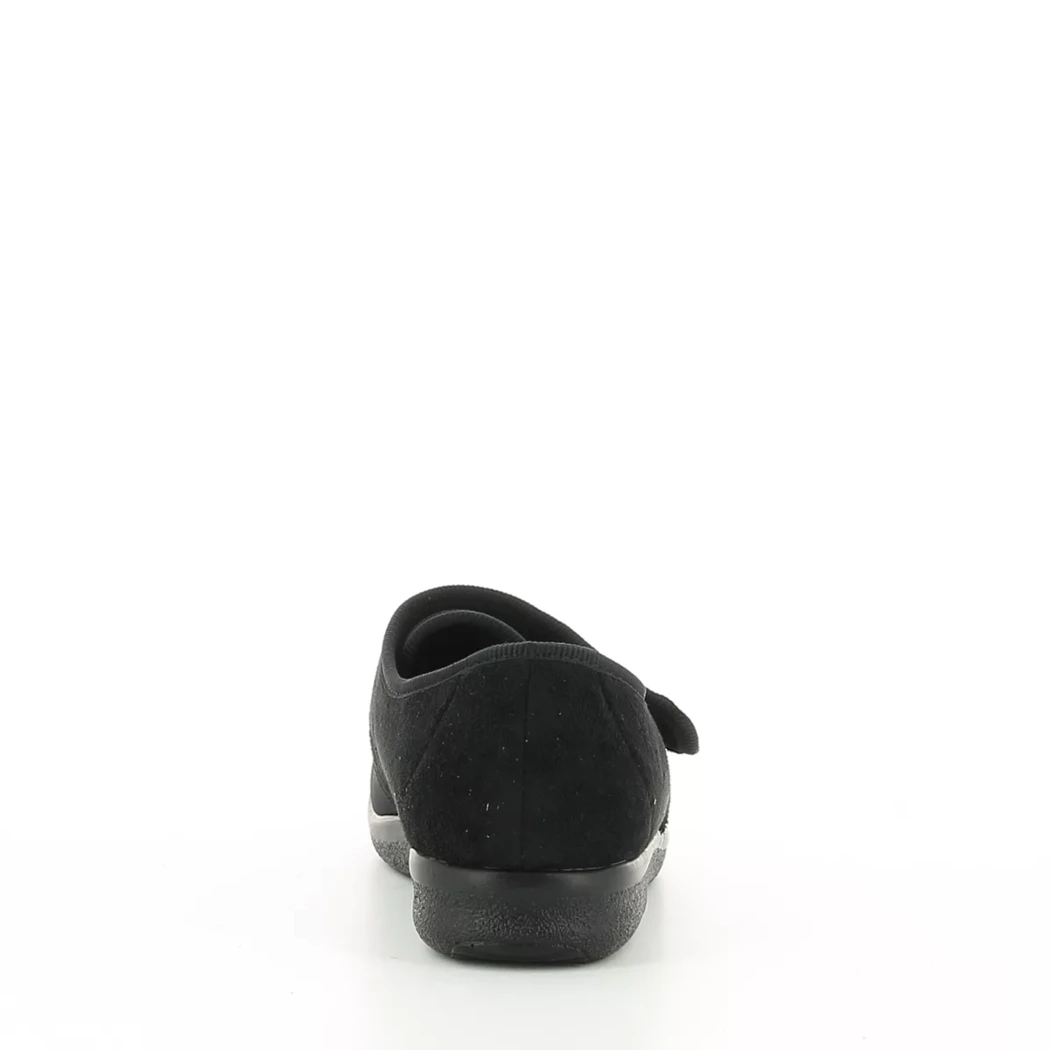 Image (3) de la chaussures Fly Flot - Pantoufles et Chaussons Noir en Cuir nubuck
