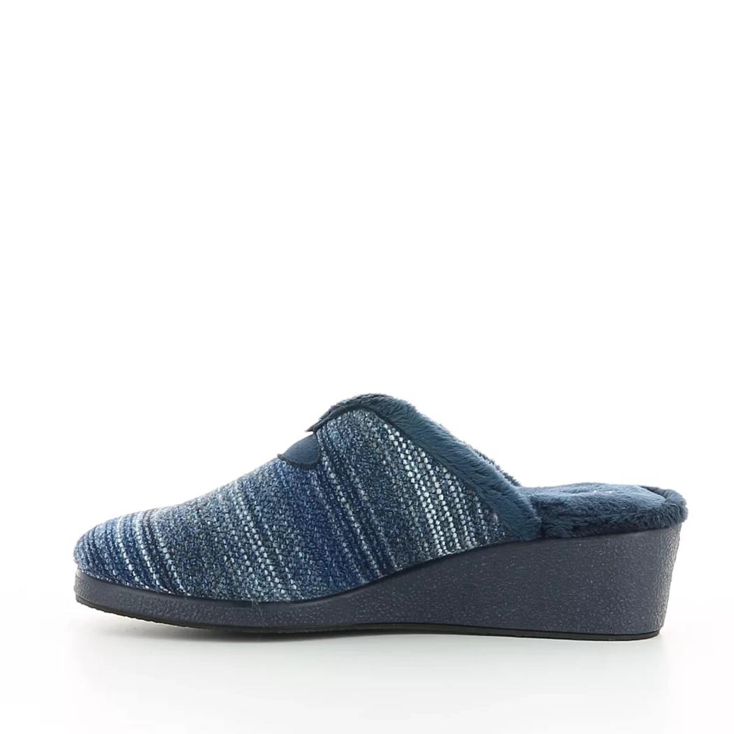 Image (4) de la chaussures Garzon - Pantoufles et Chaussons Bleu en Textile