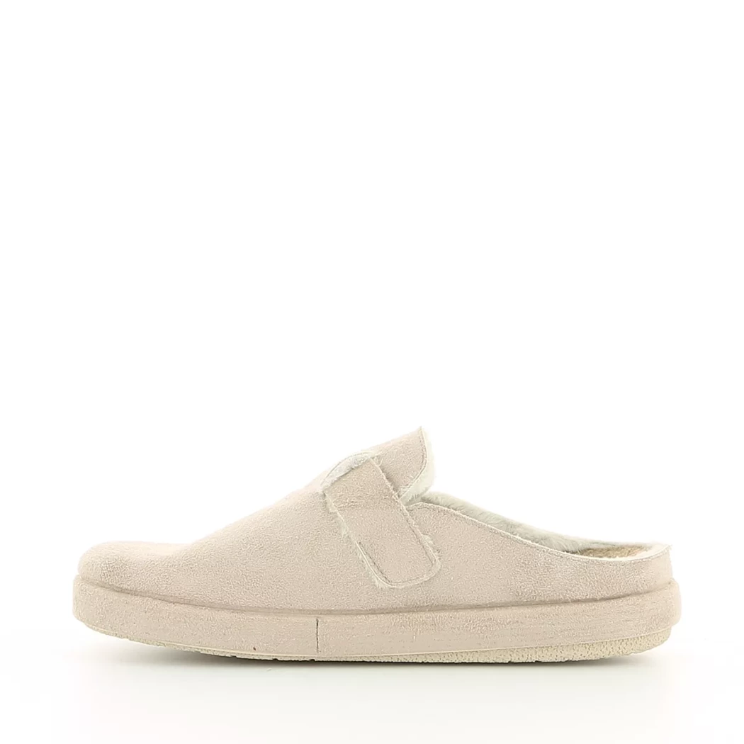 Image (4) de la chaussures OUF!... - Pantoufles et Chaussons Beige en Textile
