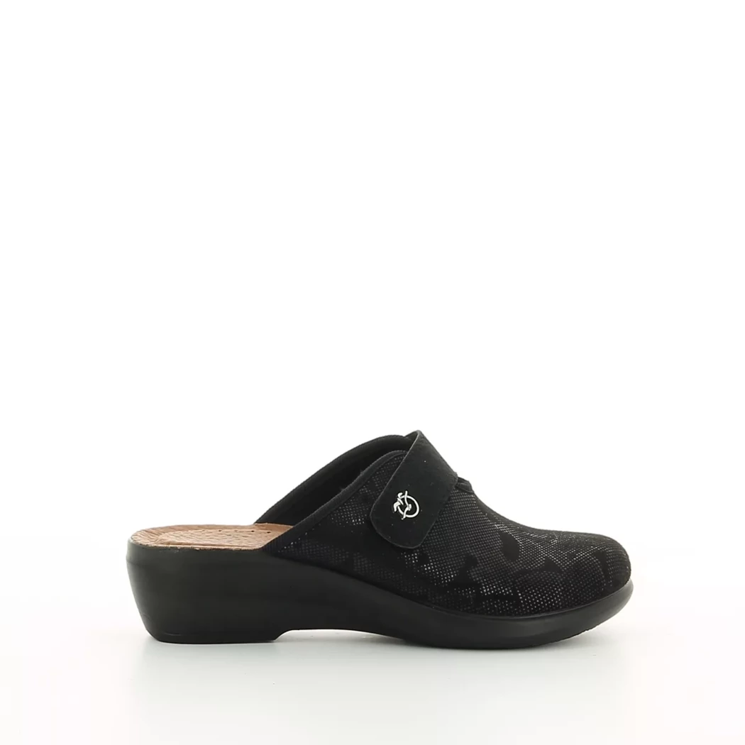 Image (2) de la chaussures Fly Flot - Pantoufles et Chaussons Noir en Cuir nubuck Image (2) de la chaussures Fly Flot - Pantoufles et Chaussons Noir en Cuir nubuck