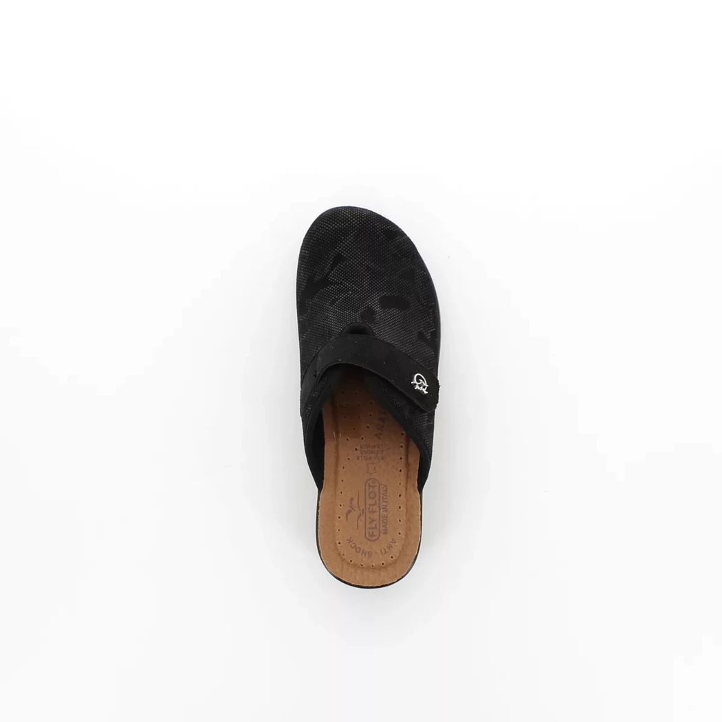Image (6) de la chaussures Fly Flot - Pantoufles et Chaussons Noir en Cuir nubuck Image (6) de la chaussures Fly Flot - Pantoufles et Chaussons Noir en Cuir nubuck