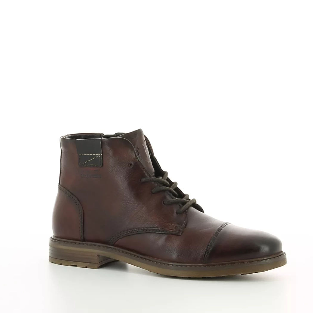 Image (1) de la chaussures Bugatti - Bottines Marron en Cuir Image (1) de la chaussures Bugatti - Bottines Marron en Cuir