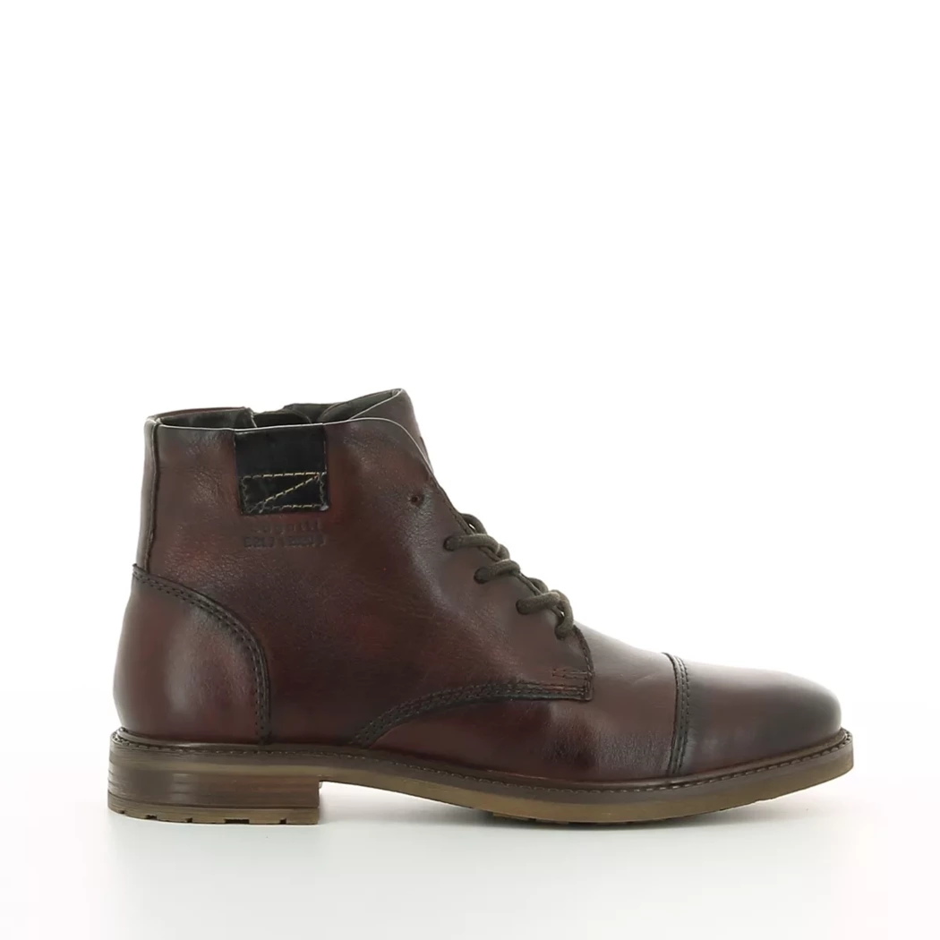 Image (2) de la chaussures Bugatti - Bottines Marron en Cuir Image (2) de la chaussures Bugatti - Bottines Marron en Cuir