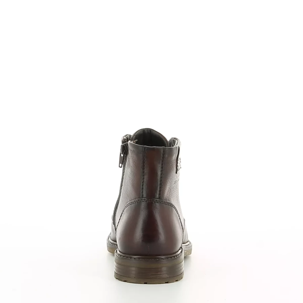 Image (3) de la chaussures Bugatti - Bottines Marron en Cuir Image (3) de la chaussures Bugatti - Bottines Marron en Cuir