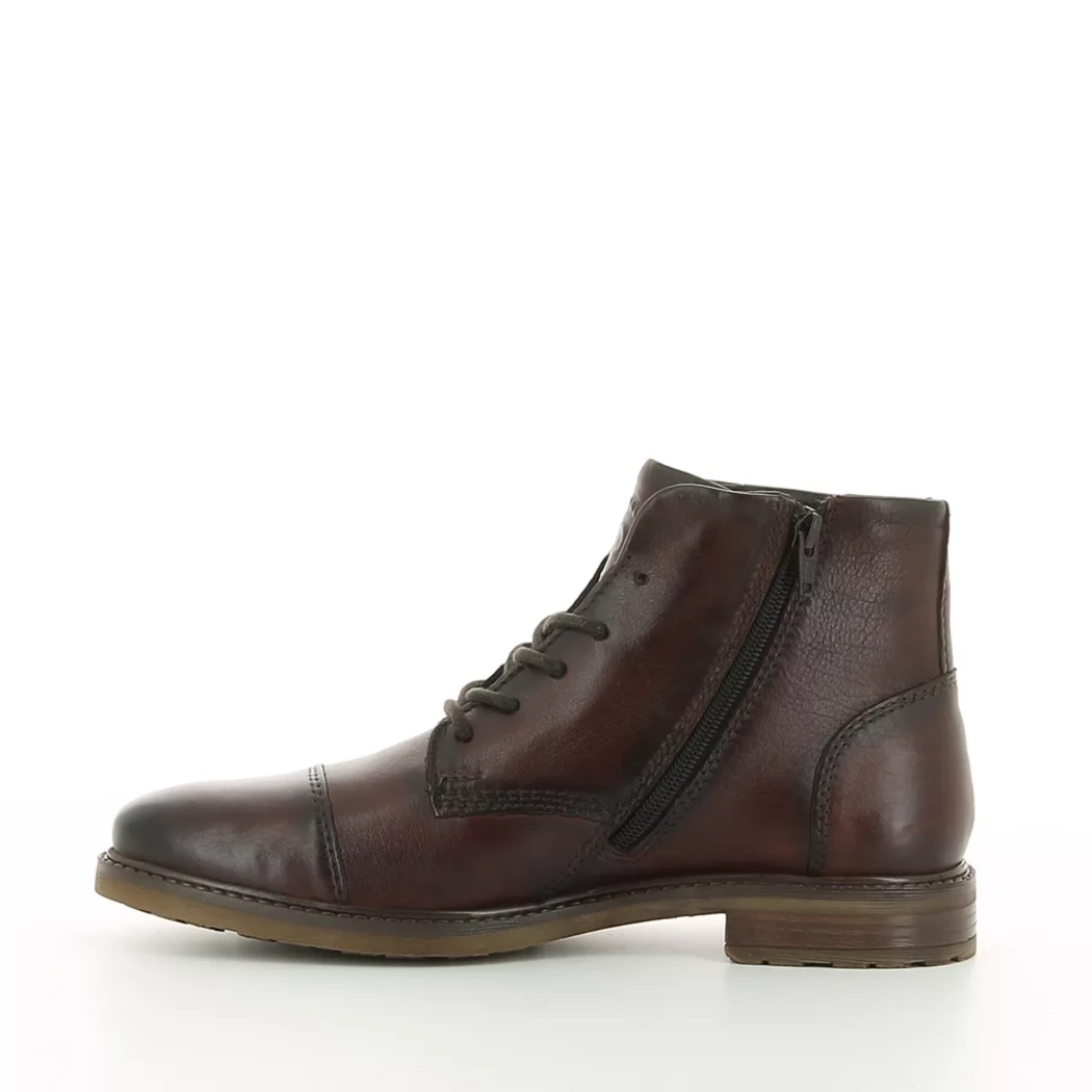 Image (4) de la chaussures Bugatti - Bottines Marron en Cuir Image (4) de la chaussures Bugatti - Bottines Marron en Cuir