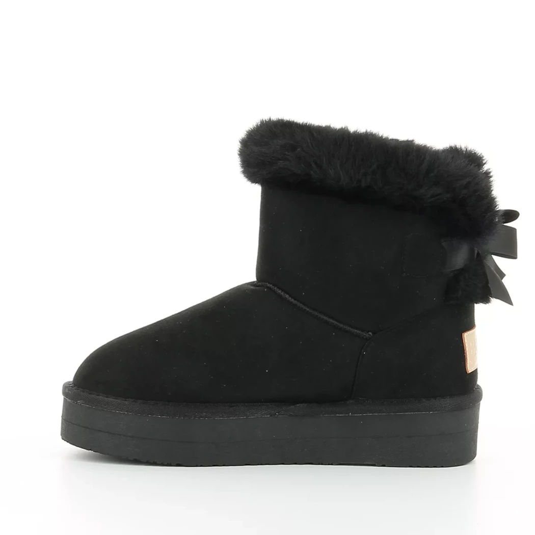 Image (4) de la chaussures B&W - Boots Noir en Cuir synthétique Image (4) de la chaussures B&W - Boots Noir en Cuir synthétique