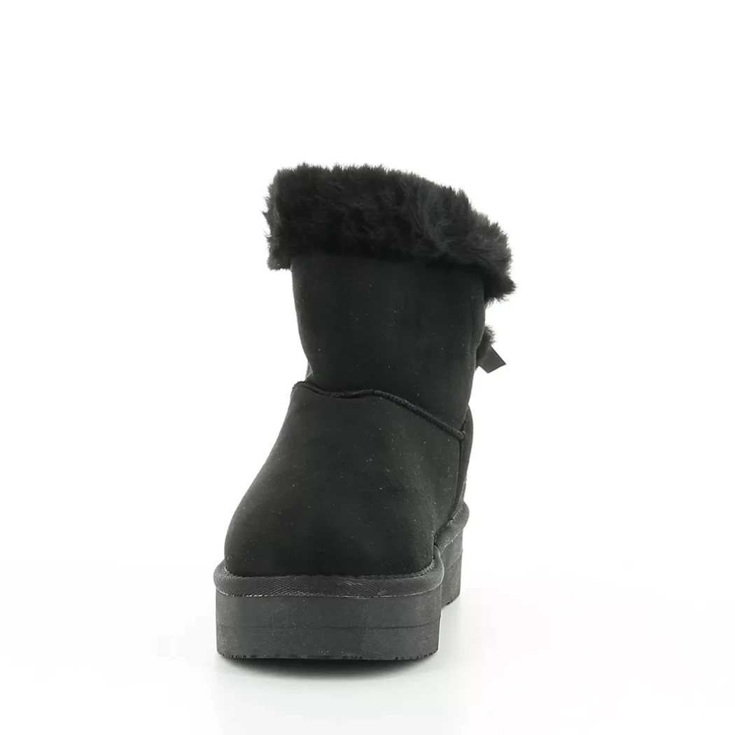 Image (5) de la chaussures B&W - Boots Noir en Cuir synthétique Image (5) de la chaussures B&W - Boots Noir en Cuir synthétique