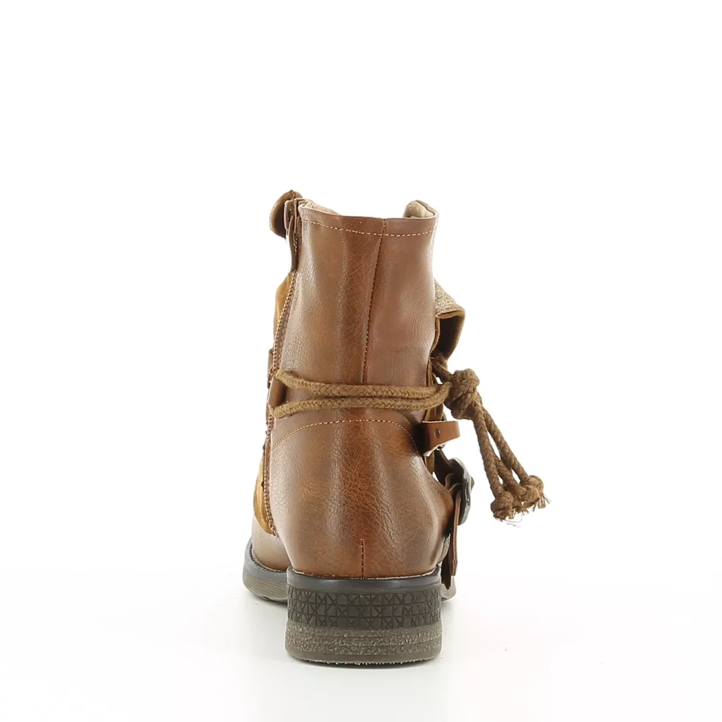 Image (3) de la chaussures Pretty Stories - Boots Cuir naturel / Cognac en Cuir synthétique