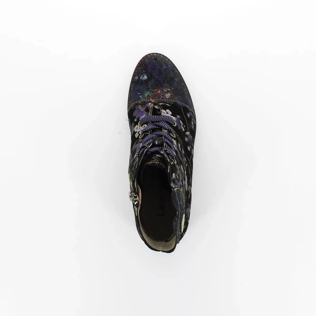 Image (6) de la chaussures Laura Vita - Bottines Bleu en Multi-Matières