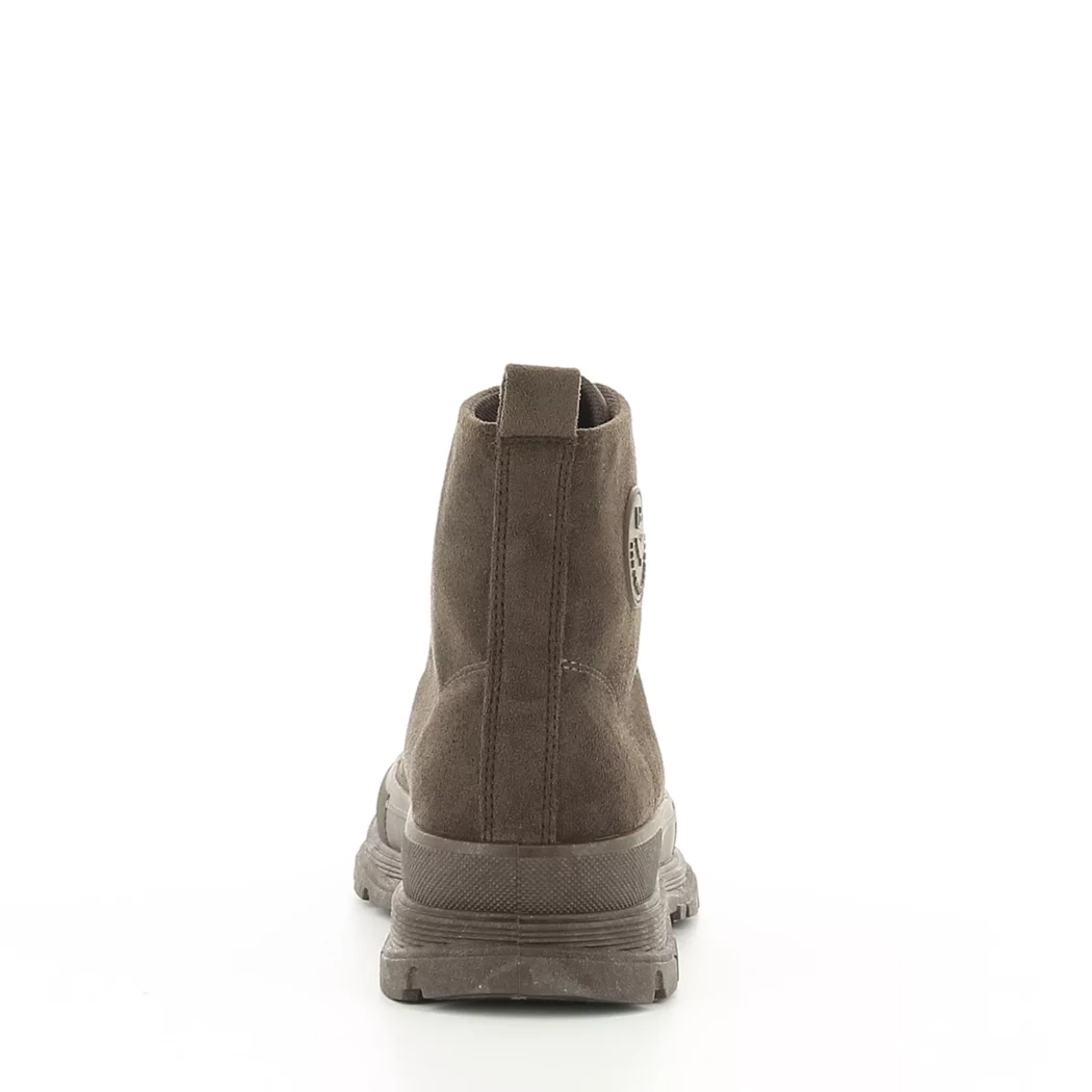 Image (3) de la chaussures Les petites bombes - Bottines Marron en Cuir synthétique