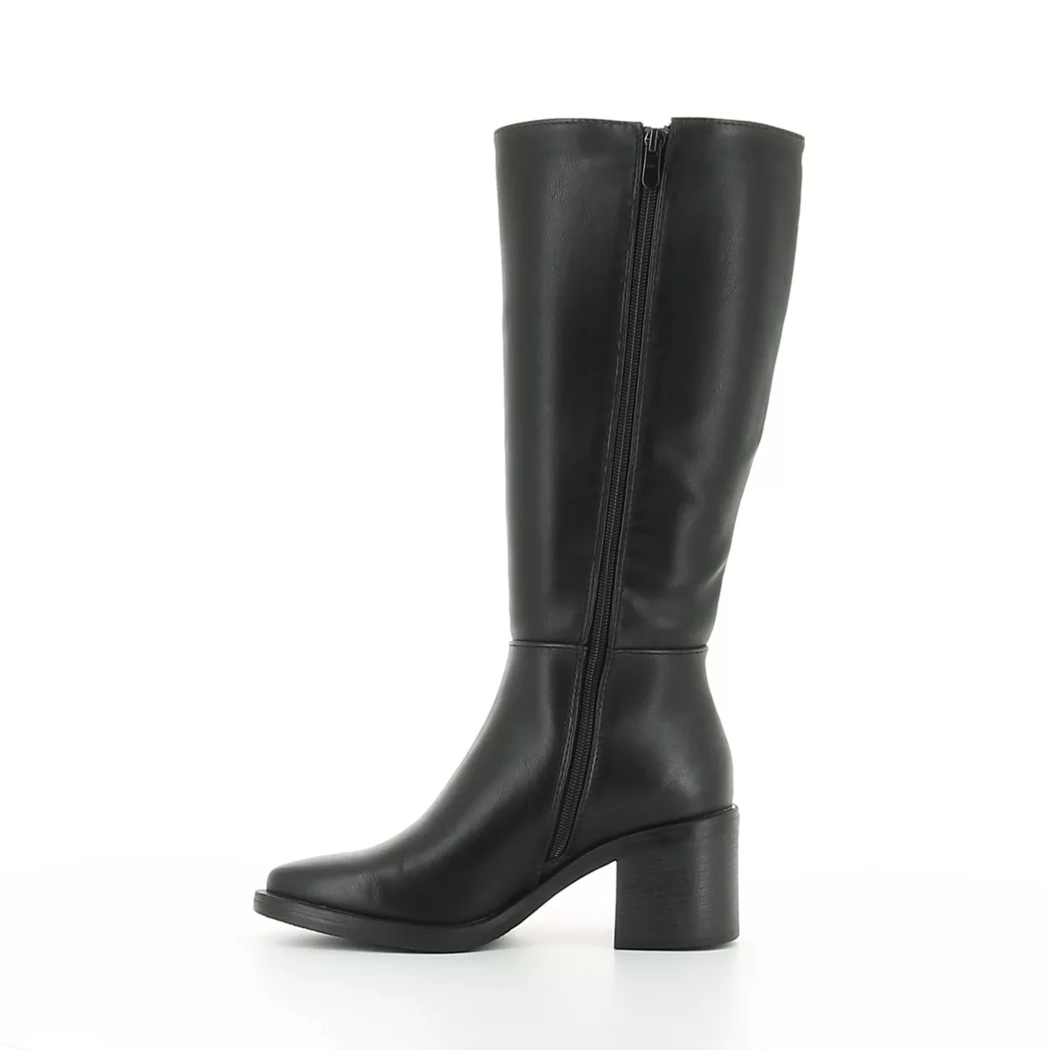 Image (4) de la chaussures Fashion Victim - Bottes Noir en Cuir synthétique
