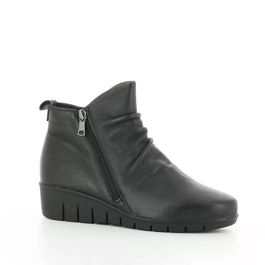 Image (1) de la chaussures Desir de Fuite - Boots Noir en Cuir
