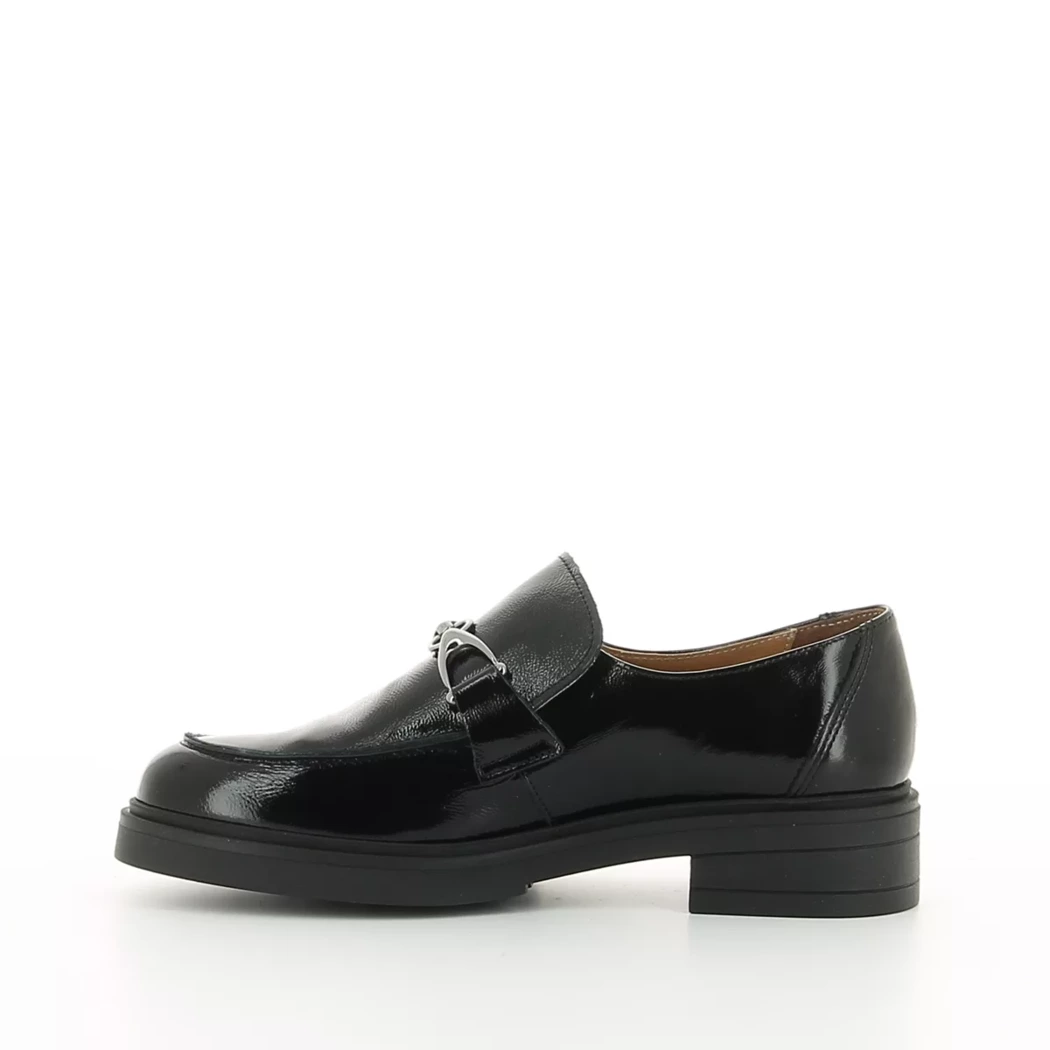 Image (4) de la chaussures Miss Boho - Mocassins Noir en Cuir vernis