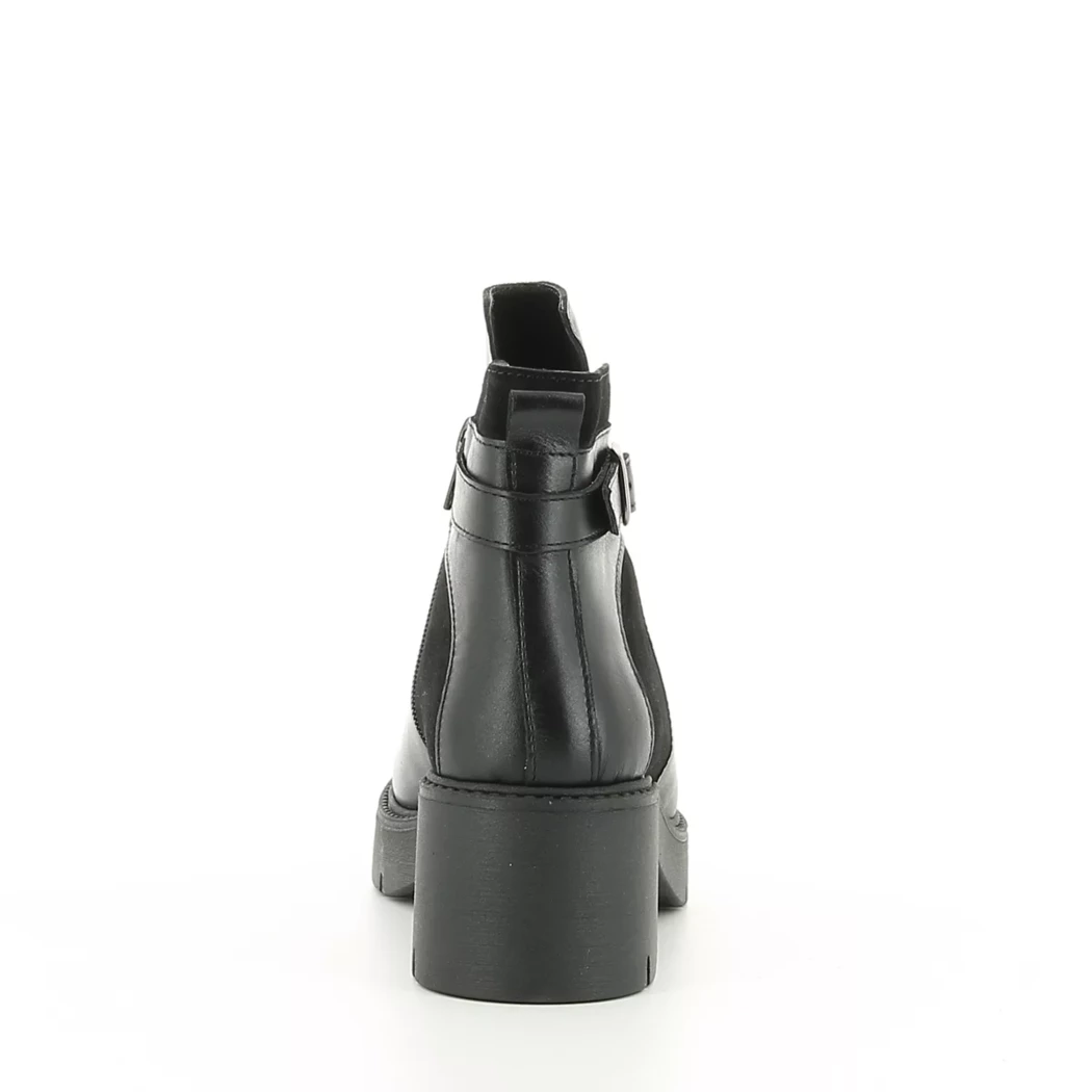 Image (3) de la chaussures Simplement B - Boots Noir en Cuir