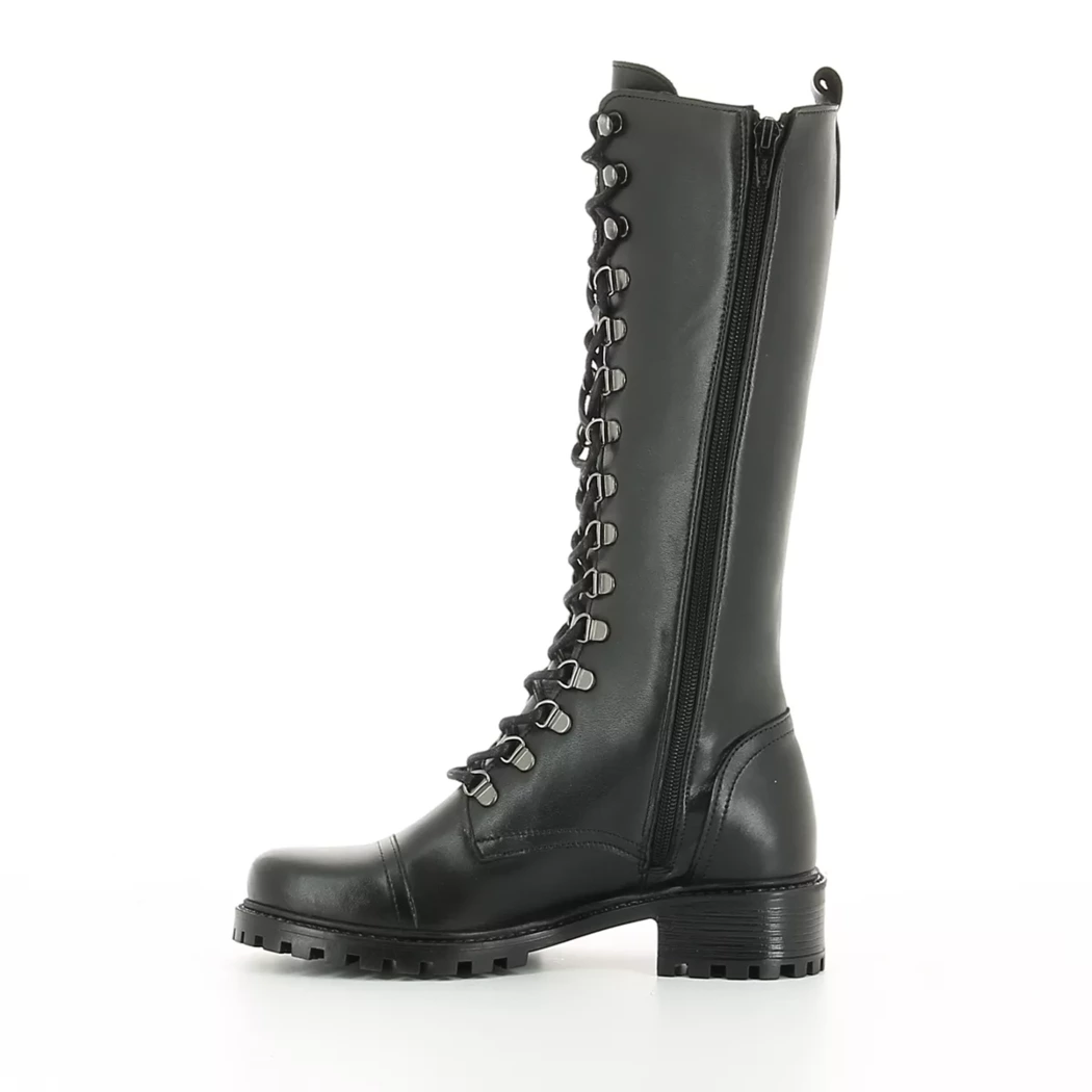 Image (4) de la chaussures Free Monday - Bottes Noir en Cuir