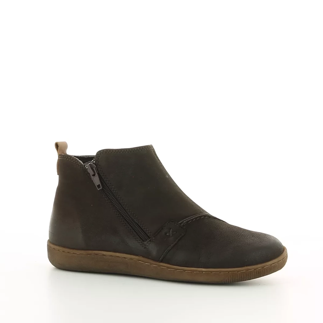 Image (1) de la chaussures Diabolo Studio - Boots Marron en Cuir