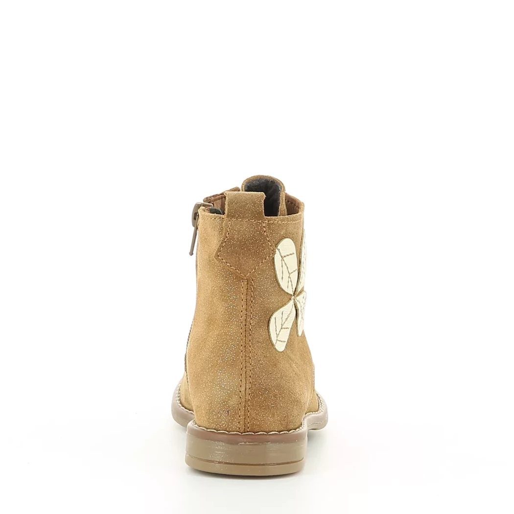 Image (3) de la chaussures Diabolo Studio - Bottines Cuir naturel / Cognac en Cuir nubuck