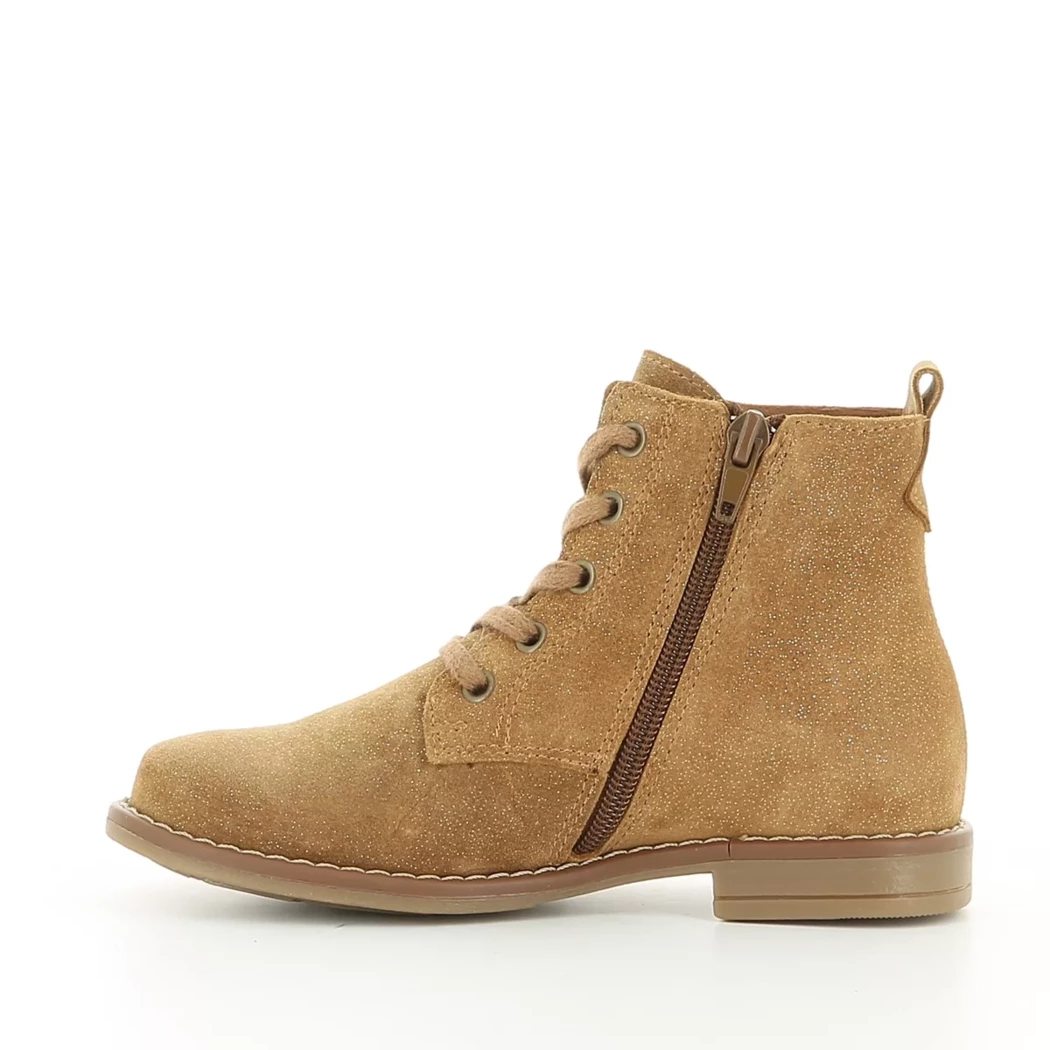 Image (4) de la chaussures Diabolo Studio - Bottines Cuir naturel / Cognac en Cuir nubuck