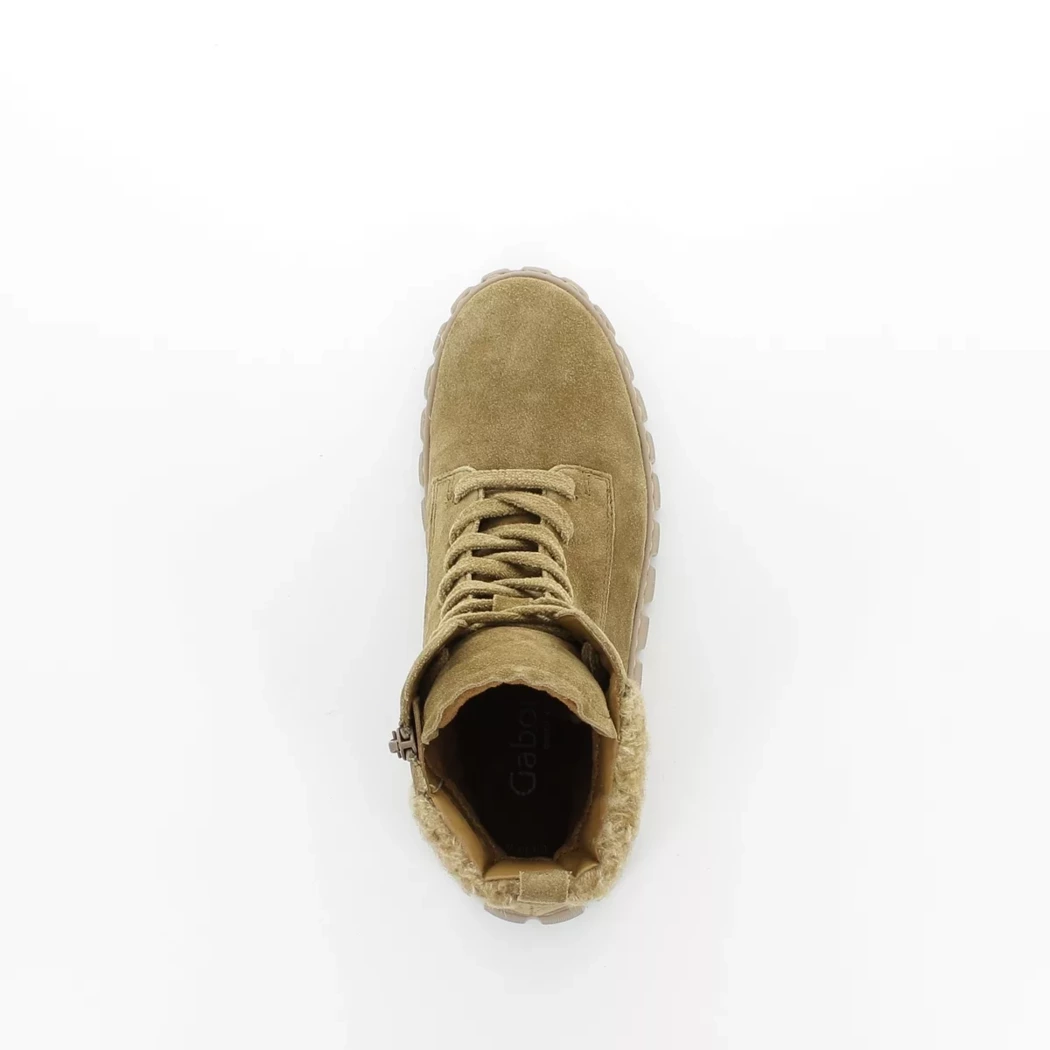 Image (6) de la chaussures Gabor - Bottines Cuir naturel / Cognac en Cuir nubuck