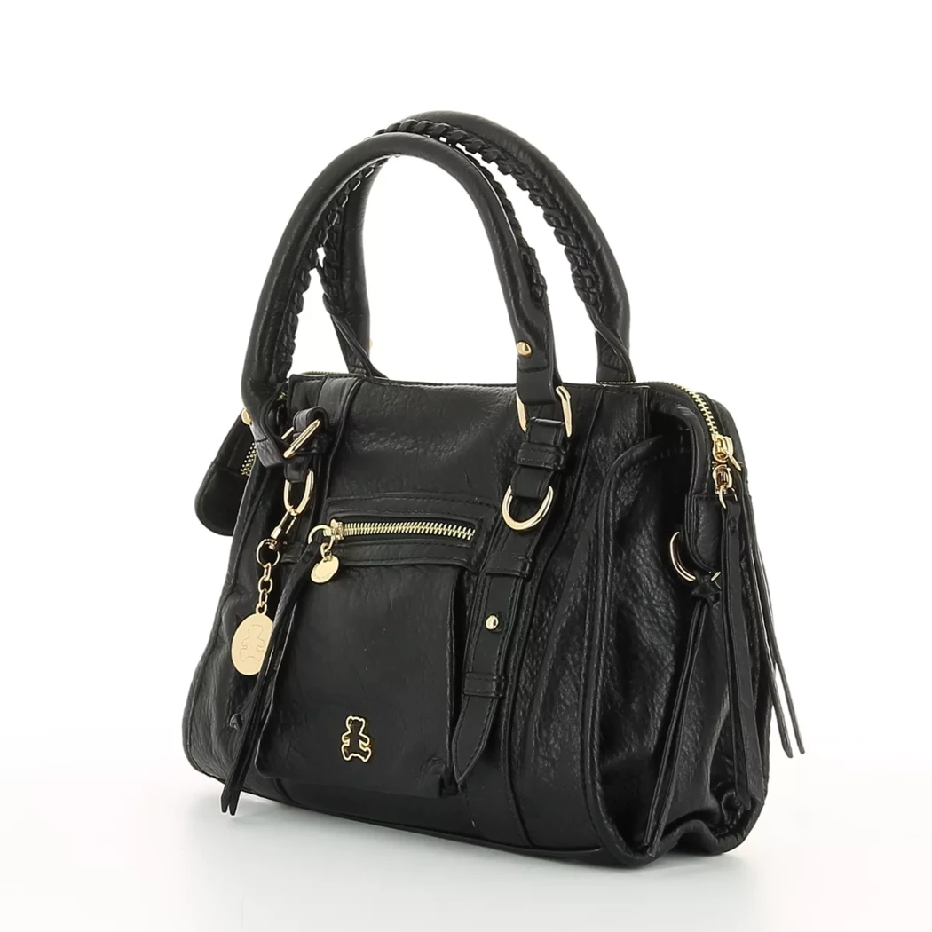 Image (3) de la chaussures Lulu Castagnette - Sacs à main Noir en Cuir synthétique Image (3) de la chaussures Lulu Castagnette - Sacs à main Noir en Cuir synthétique