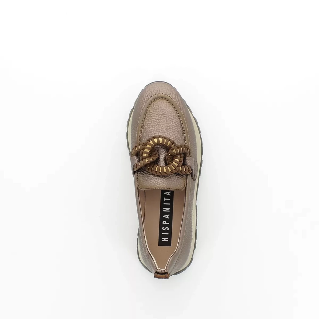 Image (6) de la chaussures Hispanitas - Mocassins Taupe en Cuir Image (6) de la chaussures Hispanitas - Mocassins Taupe en Cuir
