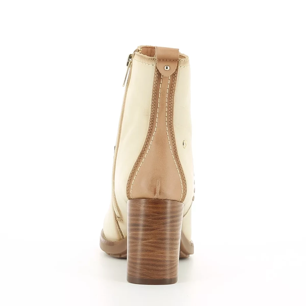 Image (3) de la chaussures Pikolinos - Boots Beige en Cuir